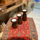 ست جاشمعی چوبی