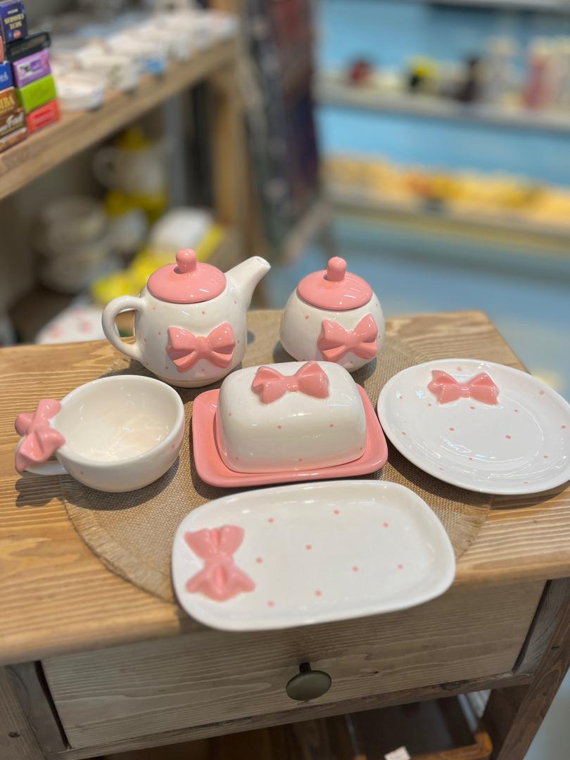 ست صبحونه خوری پاپیون