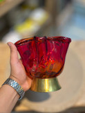 شمعدون شیشه ای
