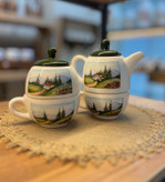 ست چای خوری دو نفره طرح طبیعت