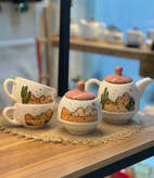 ست چای خوری طرح کویر
