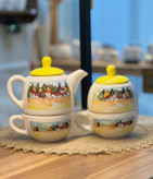 ست چای خوری دو نفره پاییزی