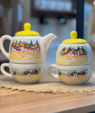 ست چای خوری دو نفره پاییزی