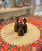 ست جاشمعی چوبی