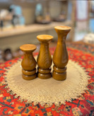 ست جاشمعی چوبی