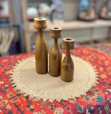 ست جاشمعی چوبی