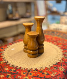 ست جاشمعی چوبی