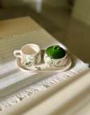 ست چای خوری طرح پرستو سبز