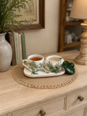 ست چای خوری طرح پرستو سبز